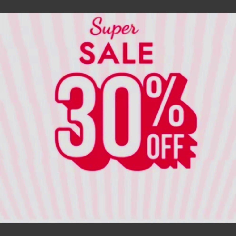 30% OFF 4 + items Until the end of this month!